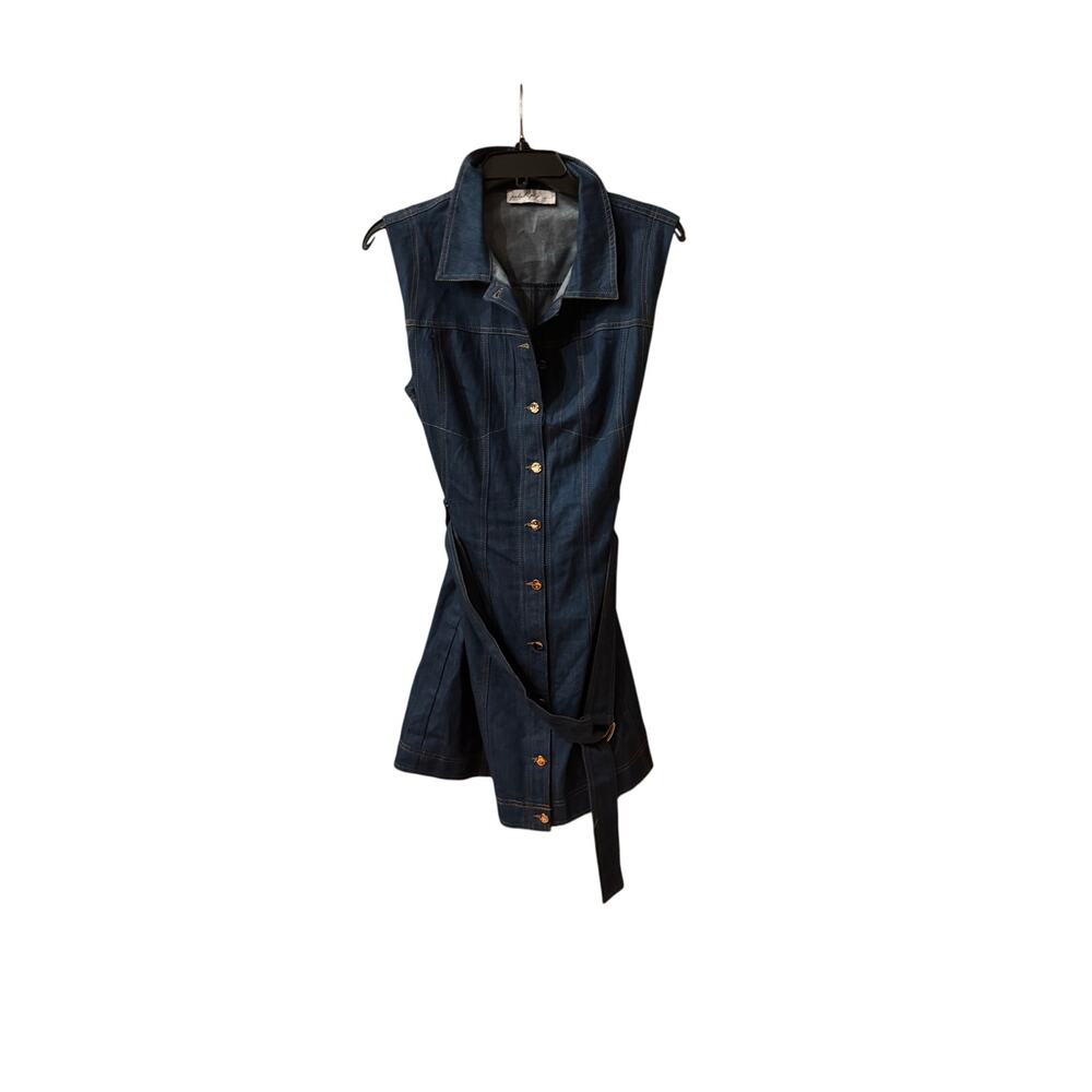 Petal & Pup Parker Denim Mini Dress - Women's Size 8 (New) - Picture 6 of 8